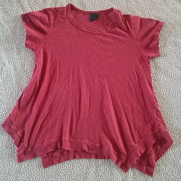 Anthropologie Tops - Anthropologie Left of Center sharkbite tee